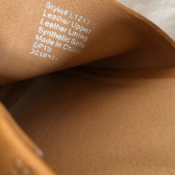 Madewell The Stacey Wedge Slide Sandal In Desert Camel size 7.5 Leather - Picture 3 of 9